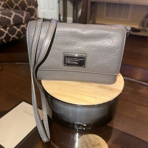 Marc by Marc Jacobs Gray Leather Crossbody Bag